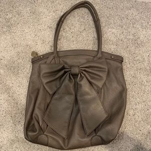 Brown Jessica Simpson Bag with bow